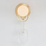 Настенный светильник (бра) Chain Wall Прозрачный ImperiumLoft Chain-Wall01 (178089-26) (220V, шар)