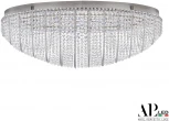 Потолочная люстра светодиодная APL LED Sicilia SH508.2.80.M.Ni.4000 (220V, хрусталь, круглые)