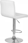 Стул барный DOBRIN CANDY (белый) 5006-LM CANDY, цвет сиденья белый, основания хром