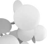 Потолочная люстра на штанге Freya Satellite FR5165PL-10S (220V, шарики)