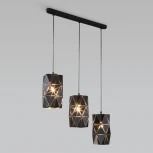 Подвесной светильник Eurosvet Reprise 50145/3 черный (220V, на проводе)