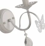 Бра Arte Milano AM346179 346179/1W WT+SL (220V, подвески, подсвечник, свеча)