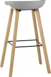 Стул барный LIBRA СЕРЫЙ 2 шт Stool Group (арт.УТ000038345)