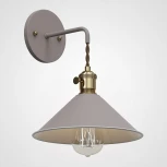 Бра с подвесным плафоном Braid Wall Khaki Imperiumloft Braid-Wall01 (181880-26) (220V)