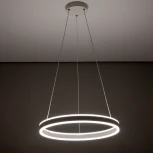 Люстра подвесная Дуэт CL719500 (регулировка яркости, LED, 220V, пульт управления, на тросе, кольцо)