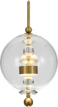 Подвесной светильник (11055/1P Clear) Indigo Illusione V000189L (LED, 220V, на проводе, шар)