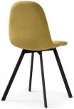 Стул Агот горчичный / черный каркас 464862 Woodville