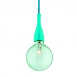 Подвесной светильник Ideal Lux Minimal SP1 AZZURRO (220V, на проводе, шарики)