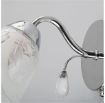 Бра с выключателем De City Моника 372025201 (220V, цветы)