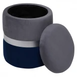 Пуф Dreambag Аризона Серо-Синий 13623