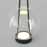 Настольная лампа Eurosvet Frasco 80507/1 черный (LED, 220V, выключатель)