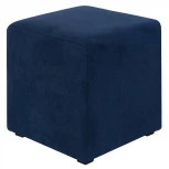 Пуф Dreambag Валенсия Синий Велюр 13359