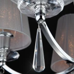 Подвесная люстра Eurosvet Valery 60079/5 хром (220V, на цепи)