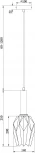 Подвесной светильник Freya Delta FR9001PL-01B