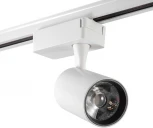 Однофазный трековый светильник светодиодный AM Group TRACK AM227-10W BK 3000K (220V)