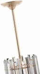 Подвесная люстра хрустальная на штанге Arte Milano Sorrento-1409 371409/1/350/200 GD (220V)
