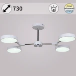 Потолочная люстра светодиодная на штанге Reluce 13246-4.3-04 (220V)