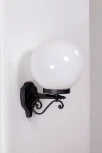 Настенный фонарь уличный Oasis Light 88201S Bl (220V, шар, IP44)