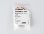 Соединитель гибкий Ambrella Illumination GS7651 двухсторонний для светодиодной ленты 2835 12/24V (3 конт.) 150 мм