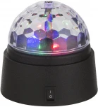 Интерьерная настольная лампа Globo Disco 28014 (для детской, LED, выключатель, шар)