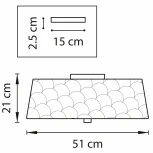 Потолочная люстра Lightstar Perla 707261