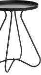 Столик журнальный GLAND 1 шт. в упаковке (Металл /Черный)