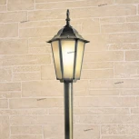 Наземный фонарь Elektrostandard Claro GL 1014F черное золото