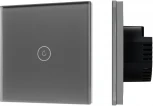 Выключатель сенсорный SWT-OMALI-S01-ZB-GR (250V, 10A, Zigbee) (Arlight, Стекло) 050036