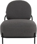 Кресло Stool Group Стоун ткань букле тёмно-серый УТ000036911