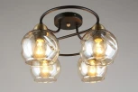 Потолочная люстра на штанге Omnilux Carini OML-95007-04 (220V, шарики)