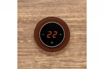 Терморегулятор AURA RONDA 8017 BROWN DARK (ТЕМНЫЙ КОРИЧНЕВЫЙ)