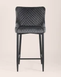 Стул полубарный Stool Group Ститч велюр серый УТ000004935