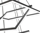 Подвесной светильник ярусный Kink Light Альтис 08201,19(4000K) (LED, 220V, на тросе)