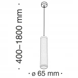 Подвесной светильник Focus Design GU10 1x50Вт Maytoni Technical P038PL-01W (220V, на проводе, круглые)