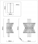 Настенный светильник с хрусталем Ambrella High Light LH41029 (220V)