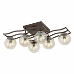 Потолочная люстра на штанге Citilux Бриз CL106265 (220V, шарики)