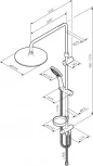 Душевая стойка Am.Pm Like F0780064