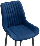 Стул Notta на металлокаркасе Седа К синий / черный 502096