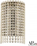 Бра светодиодное APL LED Sicilia SH500.B5.16-27.A.Gd.3000 (220V, хрусталь, подвески)
