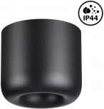 Накладной светильник влагозащищённый Novotech Lisse 359440 черный IP44 LED 10W 220V 3000K (круглые)