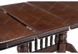 Деревянный стол Woodville Кантри 160 орех с коричневой патиной 406079