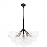 Подвесная люстра Loft IT Bunch 10048/6 Black (220V, на проводе, шарики)