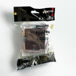 Выключатель трехклавишный (коричневый) Stekker Катрин 49175