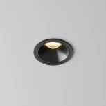 Встраиваемый светильник Maytoni Alfa LED DL043-01-10W3K-RD-B-1 (220V, круглые)