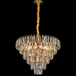 Подвесная люстра хрустальная Reluce 88094-0.4-600 droplight (220V, на цепи)