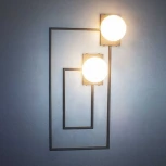 Настенный светильник (бра) Sian S ImperiumLoft Sian01 (167363-26) (LED, 220V, шар)