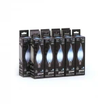 Лампочка светодиодная E14 5 Вт 450 lm 4100K нейтральное белое свечение Gauss Filament 104801205