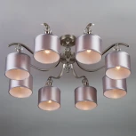 Потолочная люстра Eurosvet Ofelia 60070/8 сатин-никель