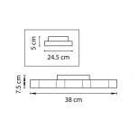 Потолочный светильник Lightstar Favo 750071 (LED, 220V, IP40)