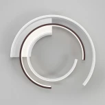 Потолочный светильник Eurosvet Gross 90248/3 белый/ черный